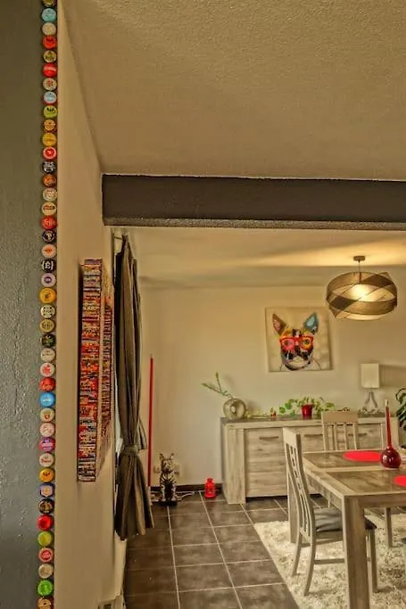 Апартаменты Le Patchwork-Loft Calme Et Cozy+Parking Prive Тулуза